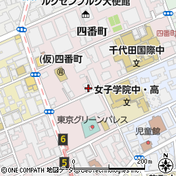 東京都千代田区四番町7-3周辺の地図