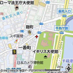 東京都千代田区一番町3-2周辺の地図