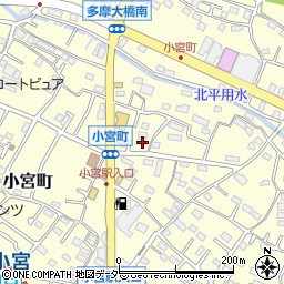 東京都八王子市小宮町950周辺の地図