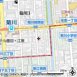 コスモ菊川壱番館周辺の地図