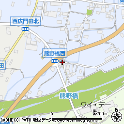 山梨県甲州市塩山熊野1413周辺の地図