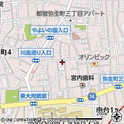 中島畜産本社ビル周辺の地図