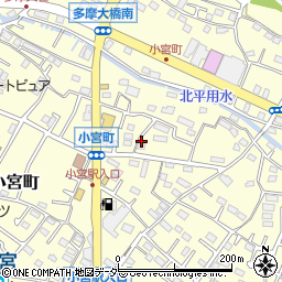 東京都八王子市小宮町951周辺の地図