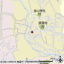 天狗沢公民館周辺の地図