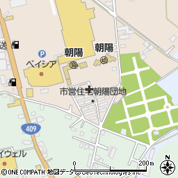 八街市立　朝陽幼稚園周辺の地図