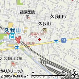 東京都杉並区久我山5丁目7周辺の地図