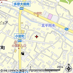 東京都八王子市小宮町953周辺の地図