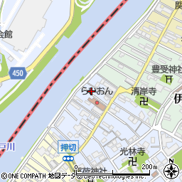 千葉県市川市押切2-10周辺の地図