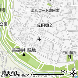 小阿瀬アパート周辺の地図