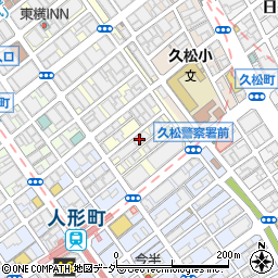 東京都中央区日本橋富沢町3周辺の地図