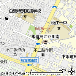 東小松川スポーツ公園トイレ周辺の地図