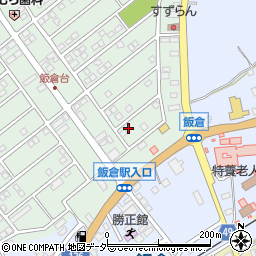 千葉県匝瑳市飯倉台22-10周辺の地図