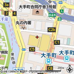 東京都千代田区大手町1丁目周辺の地図