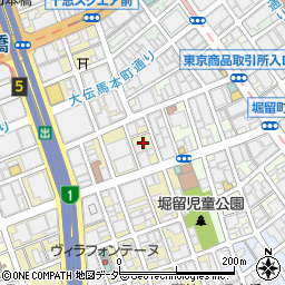 東京都中央区日本橋小舟町12周辺の地図