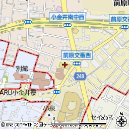 オフハウス　小金井店周辺の地図