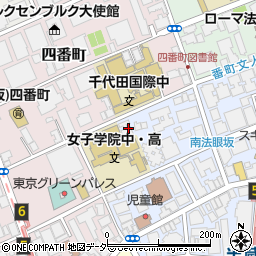 東京都千代田区一番町22-7周辺の地図
