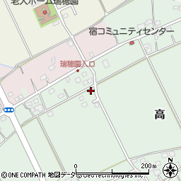 千葉県匝瑳市高2899-2周辺の地図