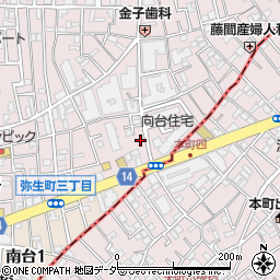レジナス西新宿周辺の地図