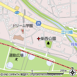 東京都立川市柴崎町5丁目13周辺の地図