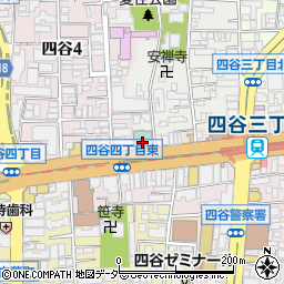 ホテルウィングインターナショナルプレミアム東京四谷周辺の地図