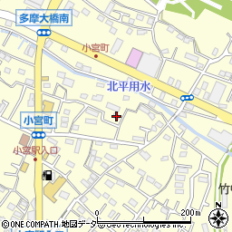 東京都八王子市小宮町962周辺の地図