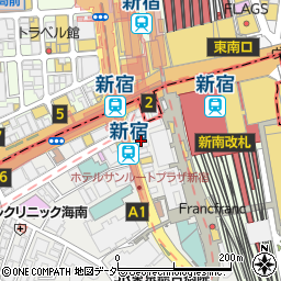 東京都渋谷区代々木2丁目7-7周辺の地図