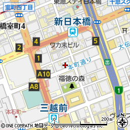 沖縄銀行東京支店周辺の地図