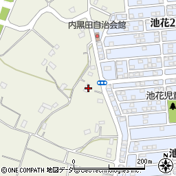 千葉県四街道市内黒田247周辺の地図