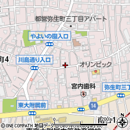 ベスト電器中野川島店周辺の地図
