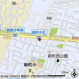 グランメゾン新町周辺の地図