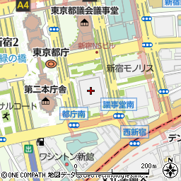 中央労働金庫新宿支店周辺の地図