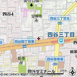 餃子酒場 四谷三丁目周辺の地図