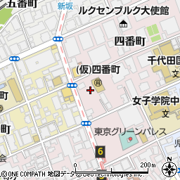 東京都千代田区四番町5-9周辺の地図