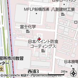 日本パーカライジング株式会社　千葉工場周辺の地図