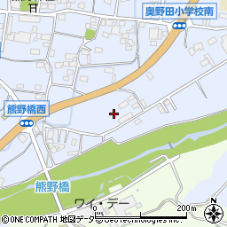 山梨県甲州市塩山熊野1362周辺の地図