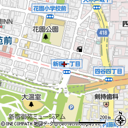 文芸社本社ビル周辺の地図