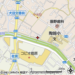 東京都八王子市犬目町44周辺の地図