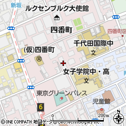 東京都千代田区四番町9-8周辺の地図