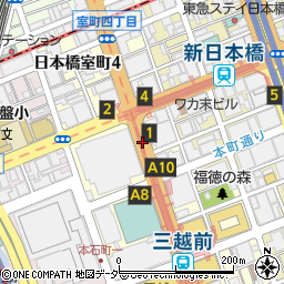 新日本橋駅周辺の地図