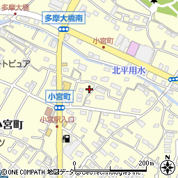 東京都八王子市小宮町942周辺の地図