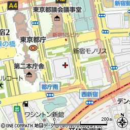 新宿ＮＳビル周辺の地図