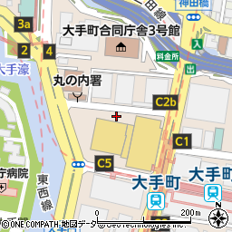 アンドコーヒーメゾンカイザー Otemachi One店周辺の地図