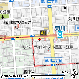 菊川タナカハイツ周辺の地図
