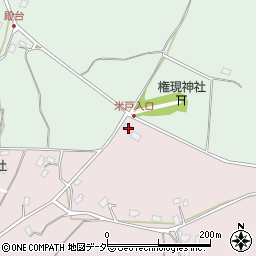 千葉県佐倉市米戸258周辺の地図