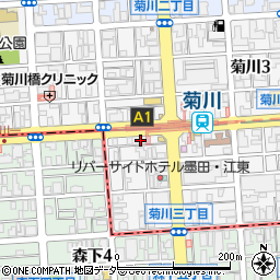 やきとり はな 菊川店周辺の地図