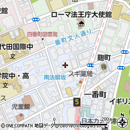 東京都千代田区一番町16周辺の地図