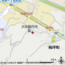 東京都八王子市梅坪町325周辺の地図