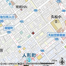 東京都中央区日本橋富沢町7-1周辺の地図