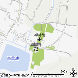 禪林院周辺の地図