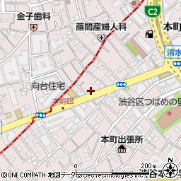 セブンイレブン渋谷本町４丁目店周辺の地図
